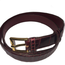 Belt crocodile CHARVET t 100