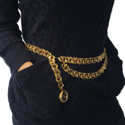 Ceinture CHANEL chaine dorée