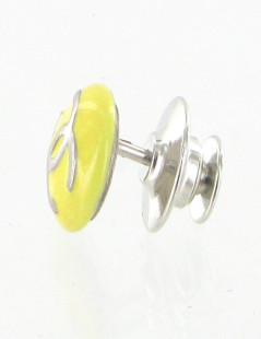 Pin's émaillé jaune CHANEL