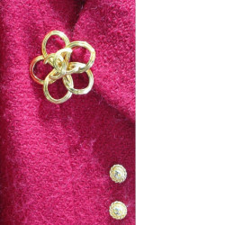 Broche camélia vintage CHANEL