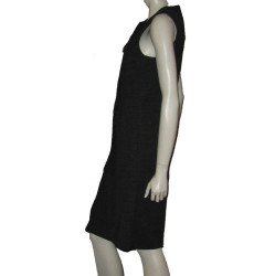 Robe en laine grise T38 SONIA RYKIEL