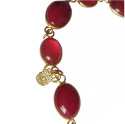 Bracelet Ruby cabochons MARGUERITE DE VALOIS