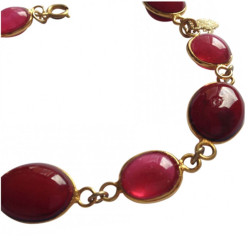 Bracelet Ruby cabochons MARGUERITE DE VALOIS