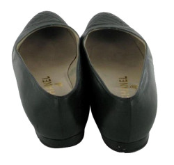 Ballerinas T36 CHANEL green lambskin