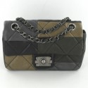 CHANEL clasp Boy patchwork quilted lamb bag