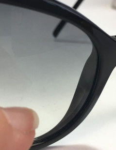 Lunettes D&G monture en plastique noir