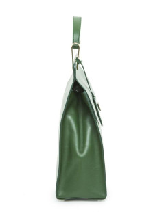 Sac BALENCIAGA cuir lisse vert