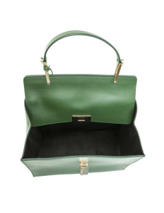 Sac BALENCIAGA cuir lisse vert