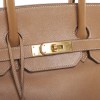 Birkin 35 HERMES cuir courchevel gold 