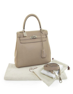 Kelly 25 HERMES taurillon clemence leather entry