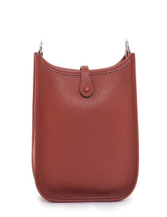 Mini bag epsom leather HERMES Evelyne