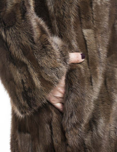 Coat LANVIN "10 years" in fur