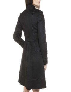 CHANEL T 34 en "Paris-Moscow" black cashmere coat