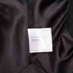 Manteau CHANEL T 34 FR "Paris-Moscou" cachemire noir