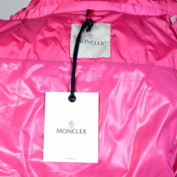 Doudoune MONCLER T 4 ambre - fuchsia