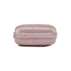 Bonbonnière CHANEL matelassée rose