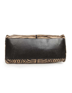 FENDI goatskin bag with a zebra pattern