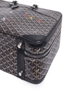 Valise GOYARD customisée pièce unique