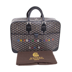 Valise GOYARD customisée