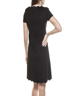 Robe CHRISTIAN DIOR T 36 en cachemire noir