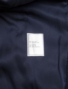 Manteau CHANEL T 38 bleu marine 