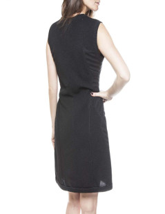 Dress CHANEL T40 Black wool