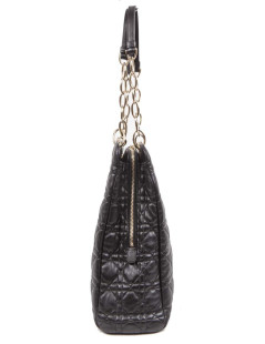 Black lady dior DIOR quilted leather bag