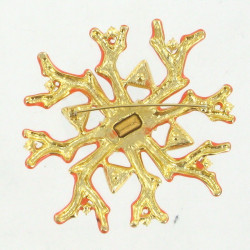 Broche corail KENNETH J LANE