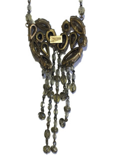 Parure JEAN-PAUL GAULTIER collier et boucles d'oreilles clous