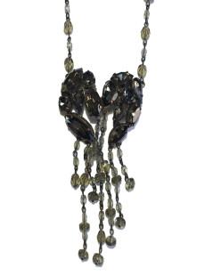 Parure JEAN-PAUL GAULTIER collier et boucles d'oreilles clous