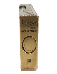 Briquet S.T DUPONT plaqué or