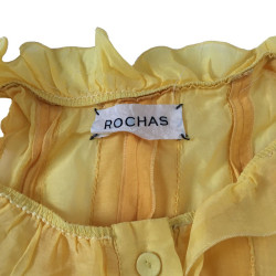 Chemisier ROCHAS jaune