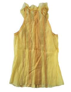 Blouse ROCHAS yellow T36/38 FR