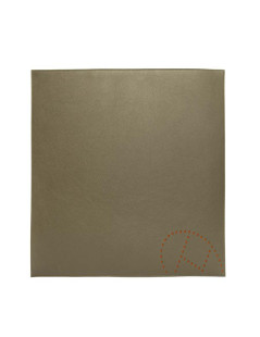 Clipboard HERMES leather taurillon flax/pumpkin