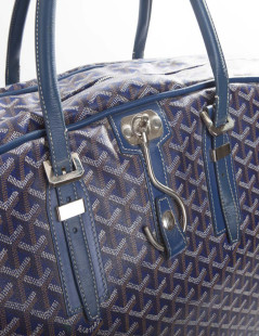 Coat hanger GOYARD blue monogram