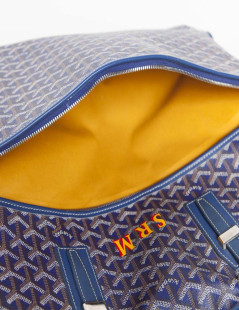 Coat hanger GOYARD blue monogram