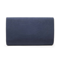 Pochette GIVENCHY  en piqué bleu nuit Vintage