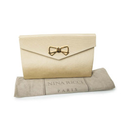 Pochette NINA RICCI Vintage beige