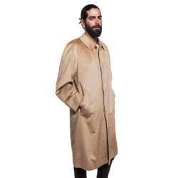 T48 FRANCK NAMANI coat in 100% guanaco