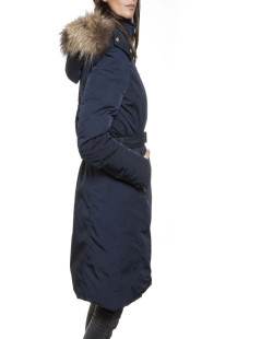 Parka MONCLER t 3 with removable fur collar