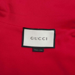 Veste GUCCI jersey broderies fleurs