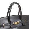 HERMES Birkin 40 in black box leather