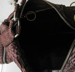 Sac CHLOE en python rose