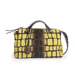 Sac FENDI poulain façon crocodile  et alligator