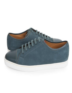 Sneakers JOHN LOBB  T.45  bleu pétrole Homme