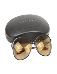 VICTORIA BECKHAM Oversized sunglasses in black plexi