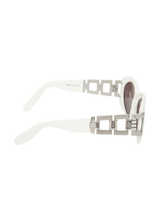 Lunettes de soleil FENDI blanc