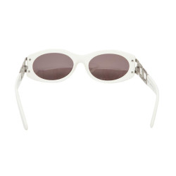 Lunettes de soleil FENDI blanc