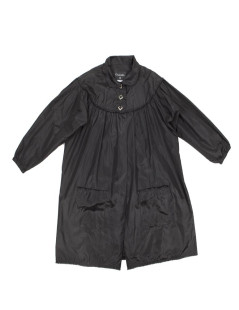 Veste longue t 38 CHANEL organza noir