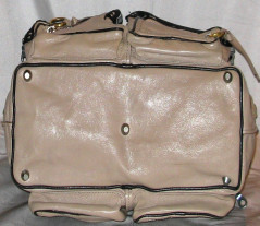 Sac CHLOE en cuir beige